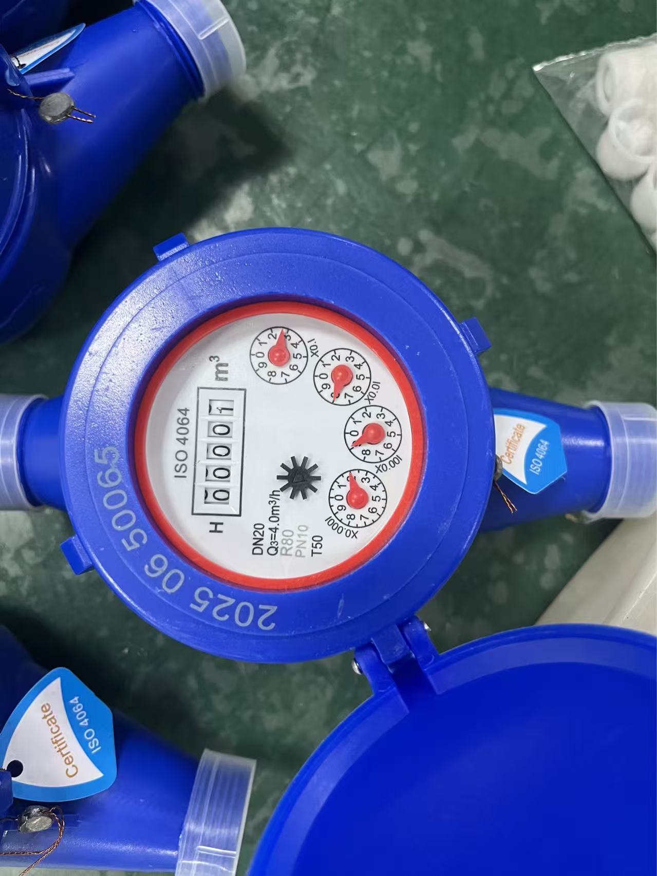DN25 plastic mechanical water meter