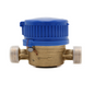 DN20 Dry single jet copper body blue-cap water meter